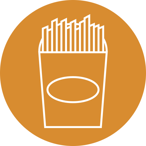 pommes-frites-box Generic color fill icon