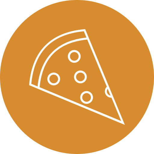 ピザのスライス Generic color fill icon