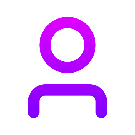 gebruiker Generic gradient outline icoon