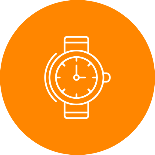 Wrist watch Generic color fill icon