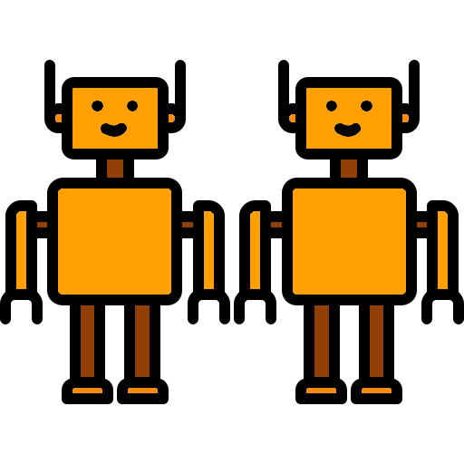 Robots Generic color lineal-color icon