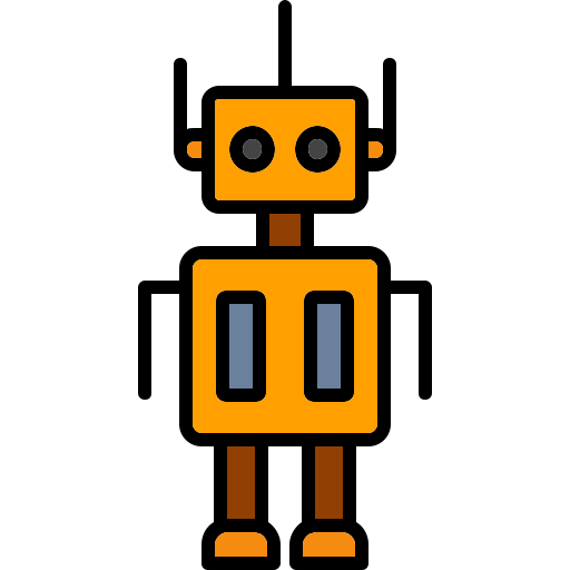 Робот Generic color lineal-color иконка