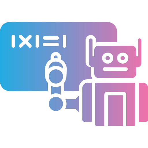 ロボット工学 Generic gradient fill icon