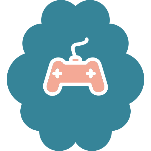 Gaming concept Generic color fill icon