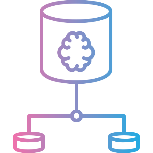 서버 백업 Generic gradient outline icon