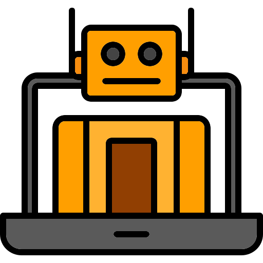 Robot assistant Generic color lineal-color icon