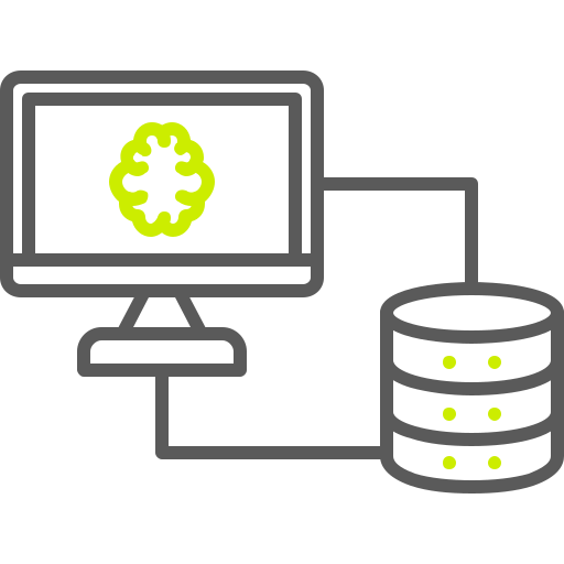 base de datos Generic color outline icono