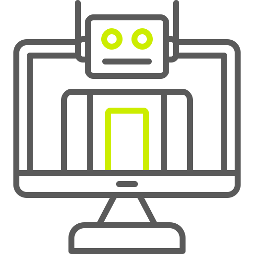 bot Generic color outline icono