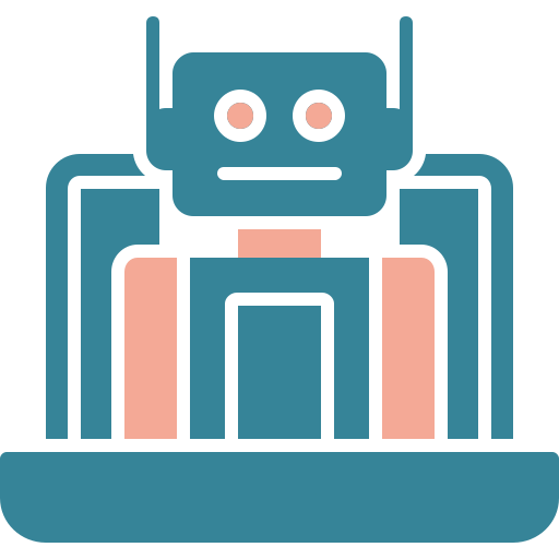 ロボットアシスタント Generic color fill icon