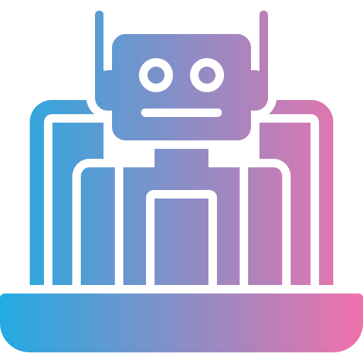 ロボットアシスタント Generic gradient fill icon