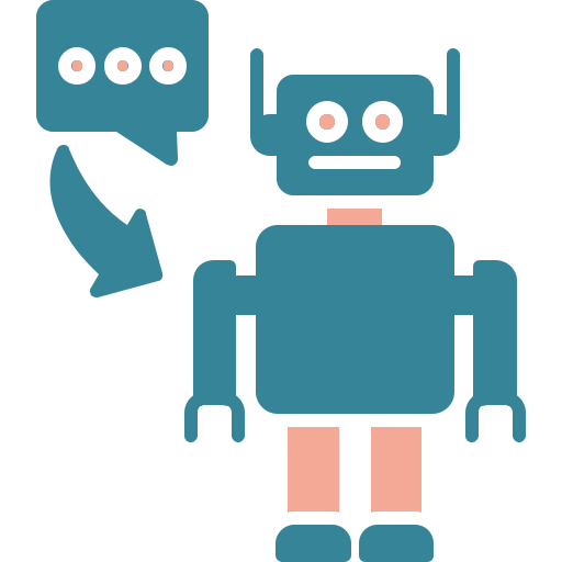 Robot assistant Generic color fill icon