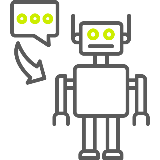 로봇 어시스턴트 Generic color outline icon