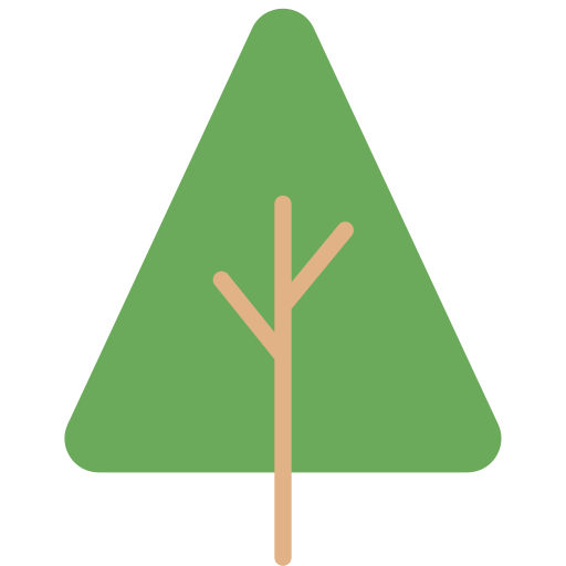 Дерево Generic color fill иконка