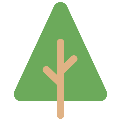 Tree Generic color fill icon