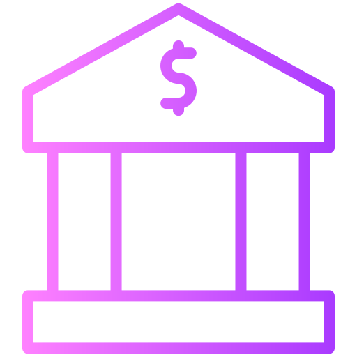 bank Generic gradient outline icon