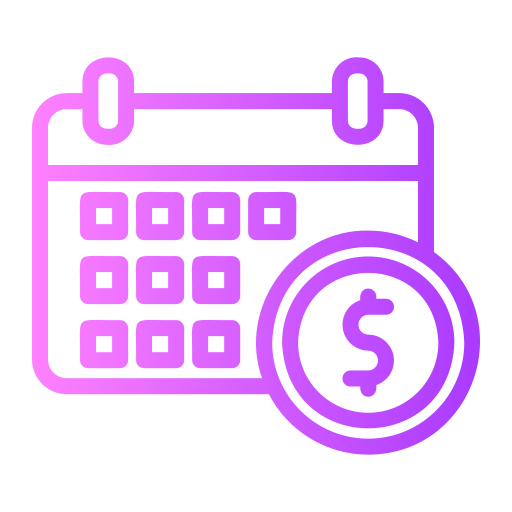 Payment day Generic gradient outline icon