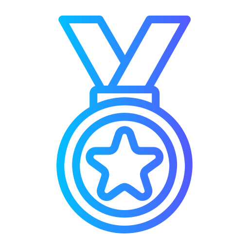 Medal Generic gradient outline icon