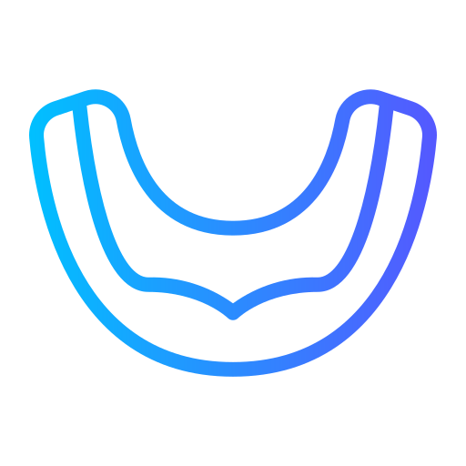 Mouth guard Generic gradient outline icon