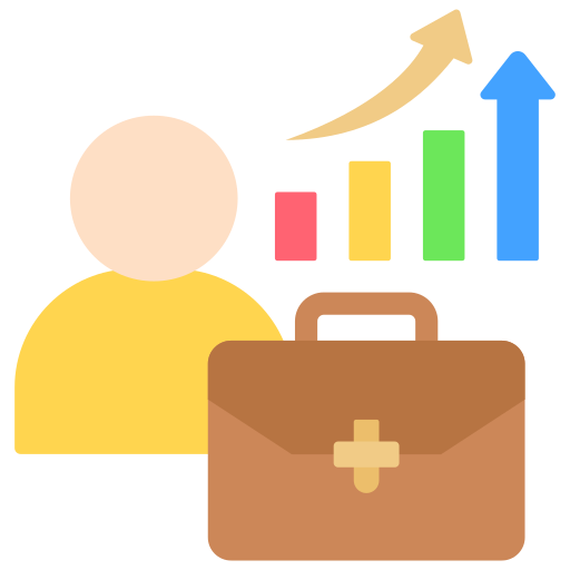 Sales manager Generic color fill icon
