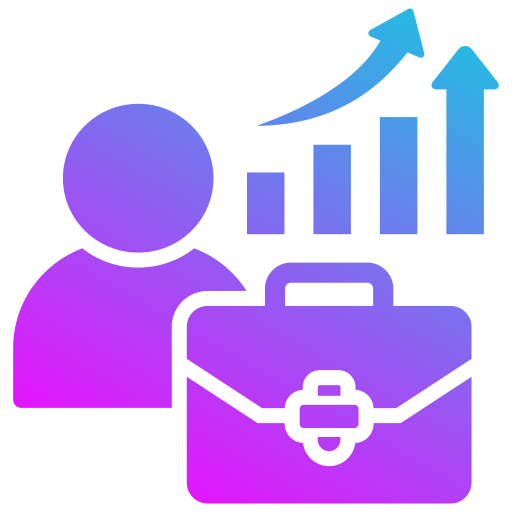 Sales manager Generic gradient fill icon
