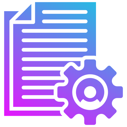 verwaltung Generic gradient fill icon