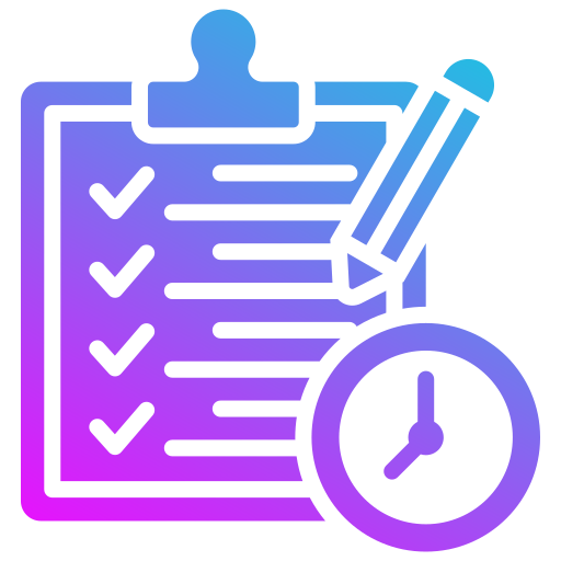 Deadline Generic gradient fill icon