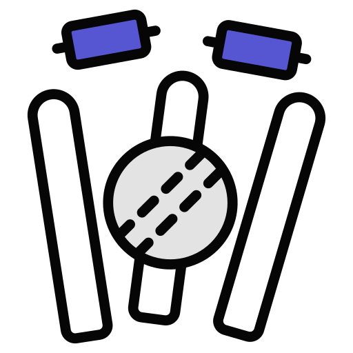 Cricket Generic color lineal-color icon