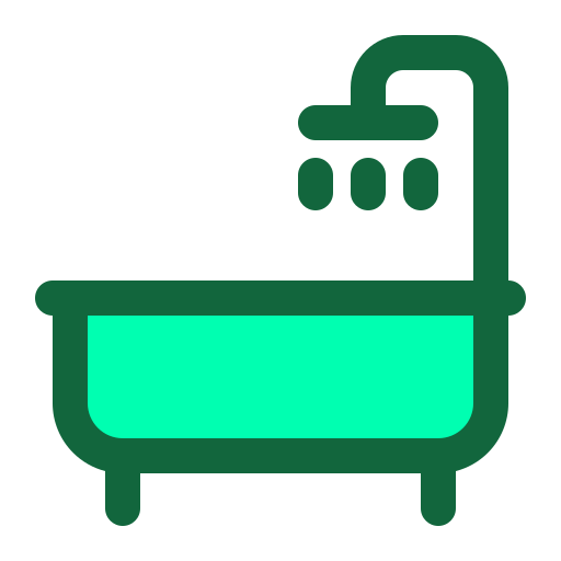 badkuip Generic color lineal-color icoon
