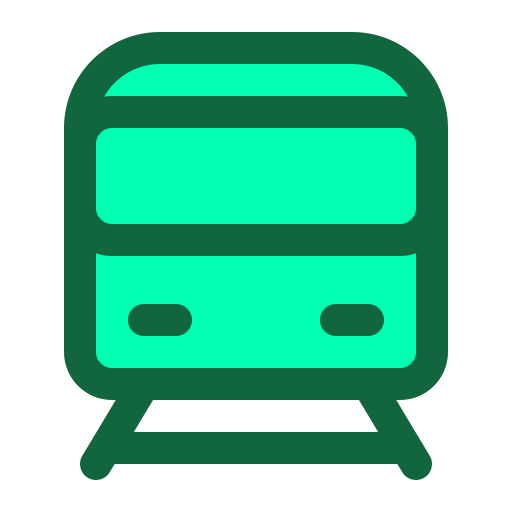 Train Generic color lineal-color icon