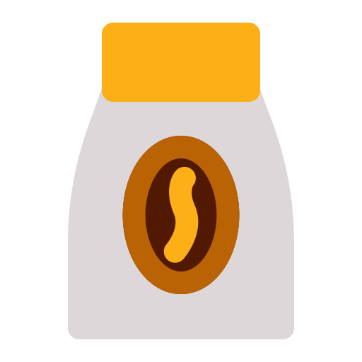 bolsa de cafe Generic color fill icono