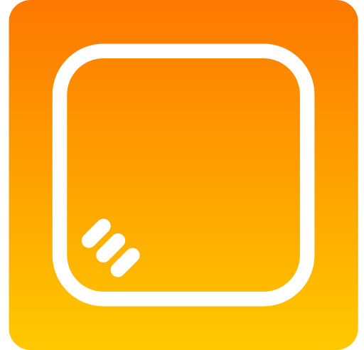 Shower tray Generic gradient fill icon