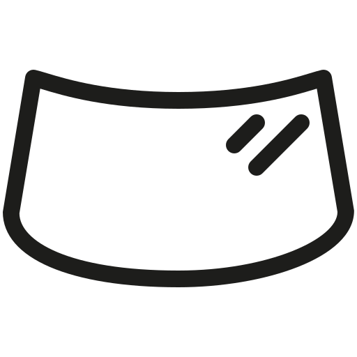 フロントガラス Generic black outline icon