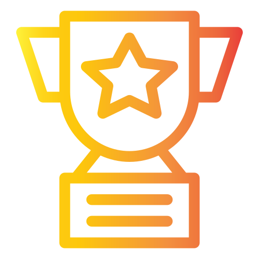 trofeo Generic gradient outline icono