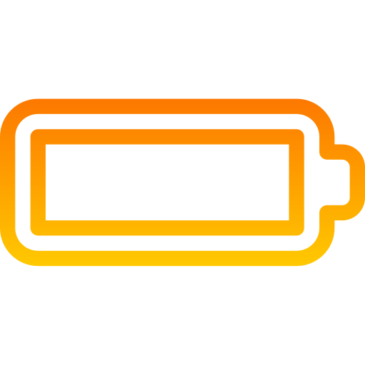 Батарея Generic gradient outline иконка