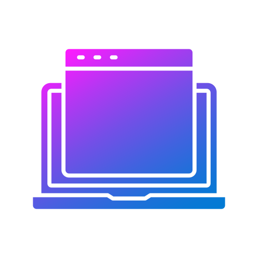 Landing page Generic gradient fill icon
