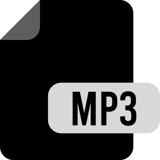 mp3 Generic color fill icon