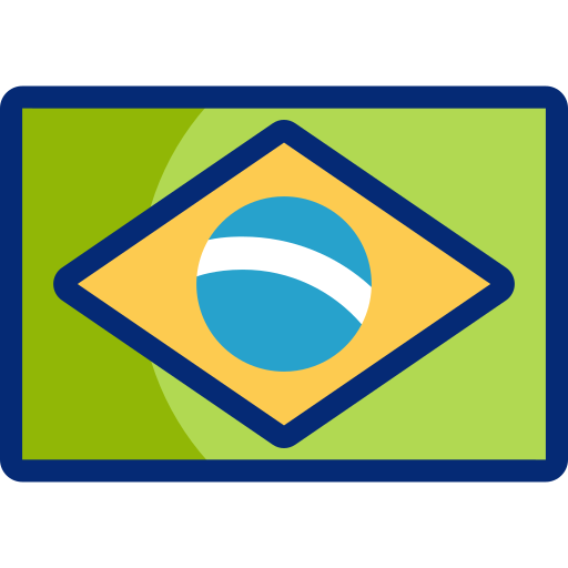 bandiera brasiliana Basic Accent Lineal Color icona