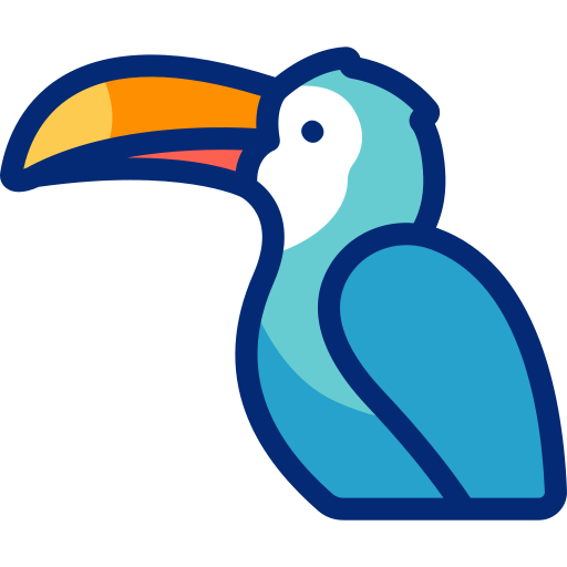 Toucan Basic Accent Lineal Color icon