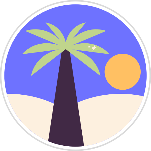 Palm Generic color fill icon