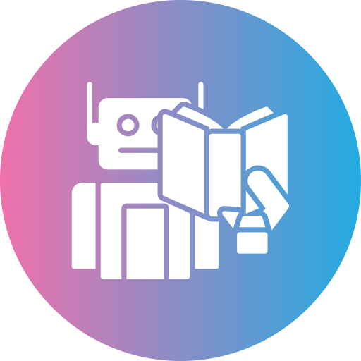 Robot assistant Generic gradient fill icon