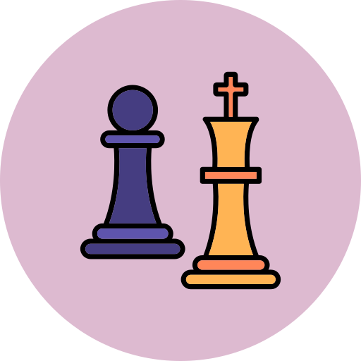 pezzo degli scacchi Generic color lineal-color icona