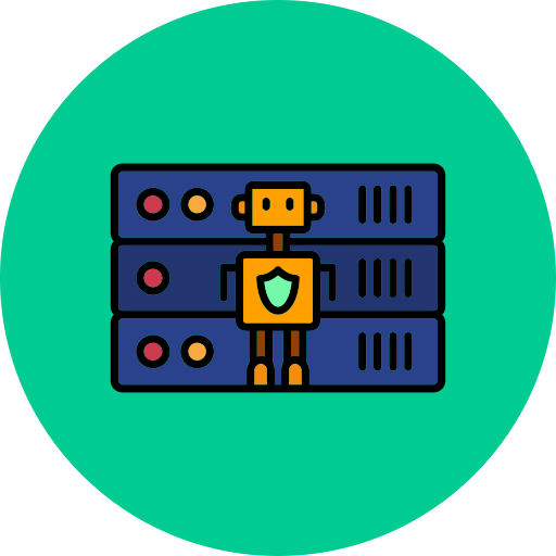 Secure data Generic color lineal-color icon