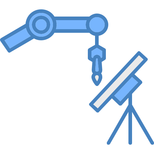 Robotic arm Generic color lineal-color icon