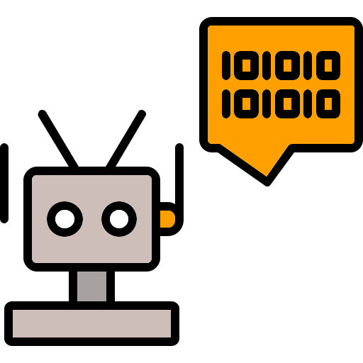 ロボットアシスタント Generic color lineal-color icon