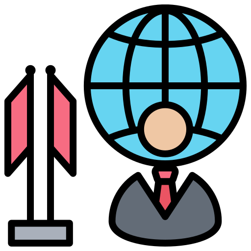 diplomático Generic color lineal-color icono