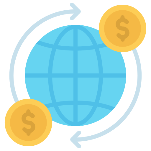 Global economy Generic color fill icon