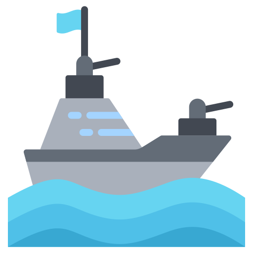 Gunboat Generic color fill icon