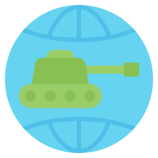 guerra mondiale Generic color fill icona