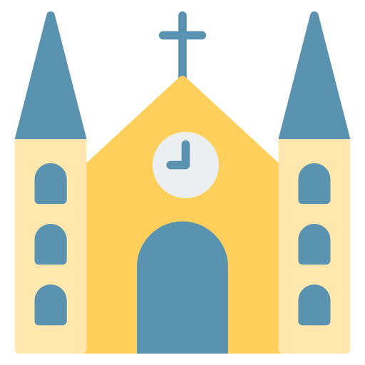 교회 Generic color fill icon