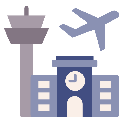 空港 Generic color fill icon